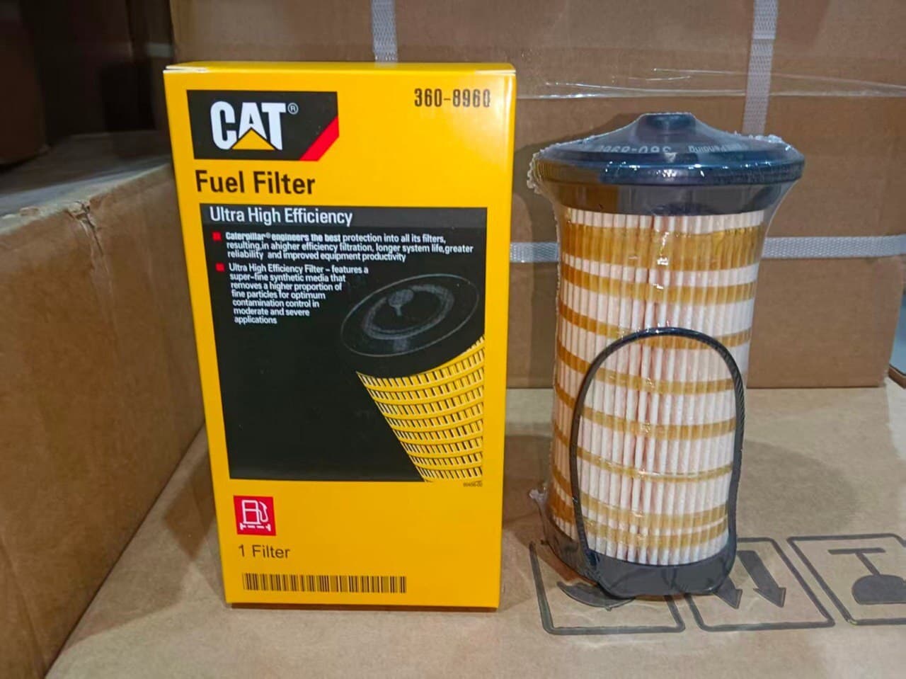 Топливный фильтр CAT с коробкой из партии